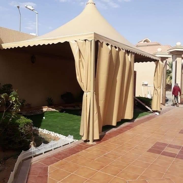 تركيب مظلات قماش